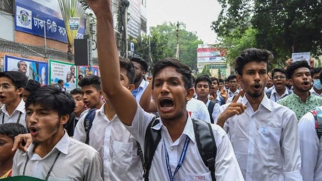 Three jailed in Bangladesh over crash that sparked mass protests