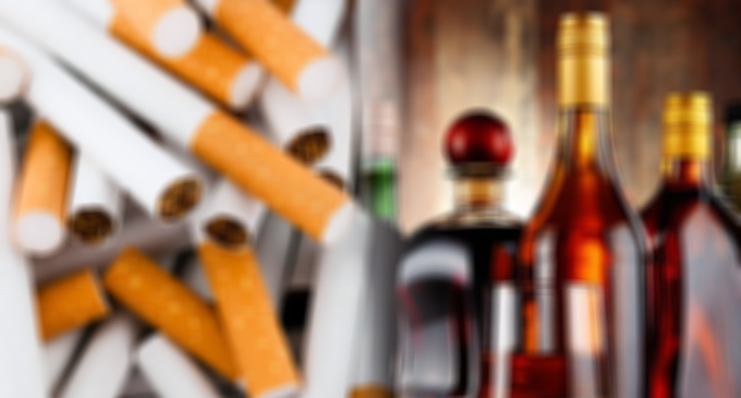 Levies on cigarettes and liquor revised