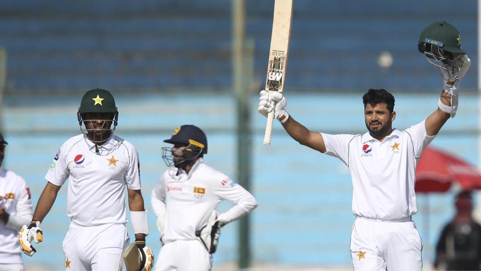 Pakistan close in on series win despite Oshada ton Pakistan close in on series win despite Oshada ton