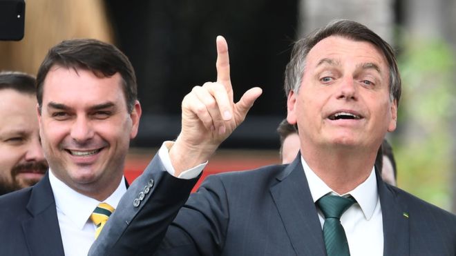Bolsonaro’s son Flávio denies ‘chocolate shop money laundering’