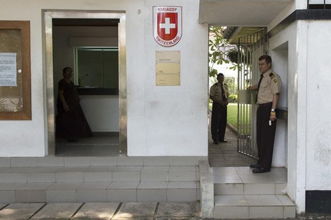 Swiss embassy staffer returns to CID for third day