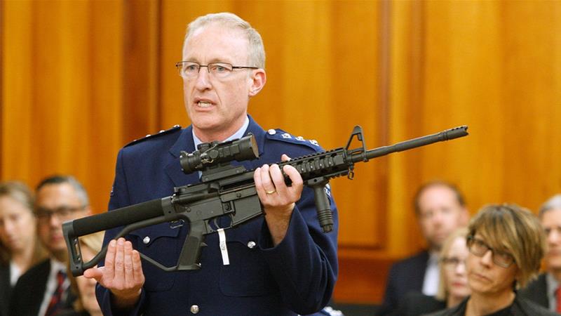 New Zealand is destroying military-style guns after ban