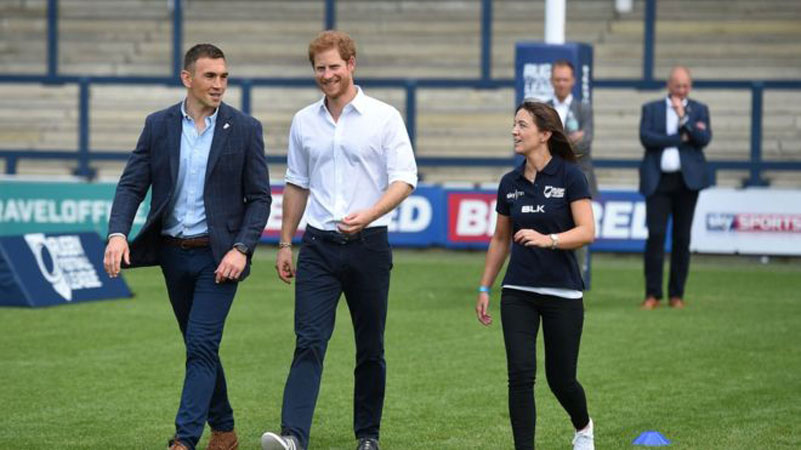 Prince Harry on first royal duty since talks with Queen