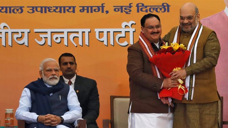 India’s governing party BJP picks JP Nadda as president