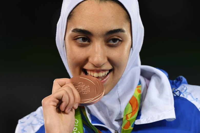 Kimia Alizadeh: Iran’s only female Olympic medallist defects