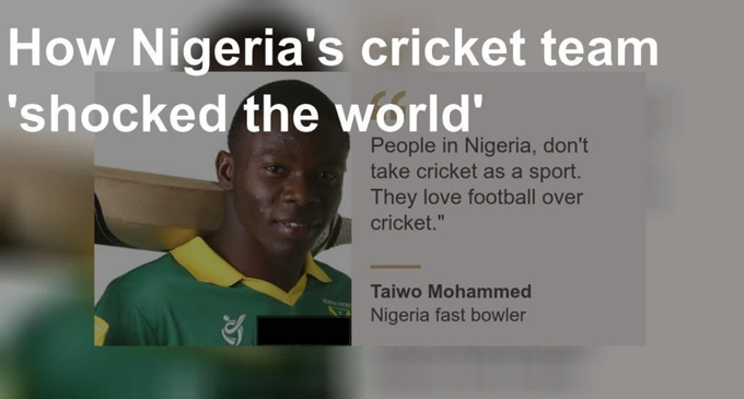 How Nigeria’s cricket team ‘shocked the world’