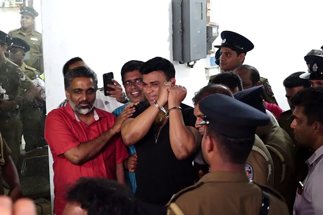 Ranjan produced at court today