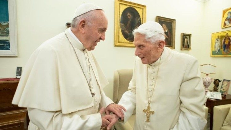 Retired Pope Benedict warns Francis against relaxing priestly celibacy rules
