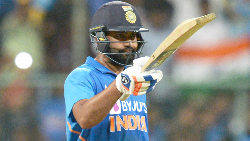 India v Australia: Rohit Sharma century leads hosts to ODI series win