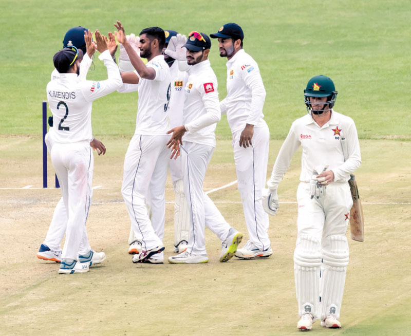 Tiripano strikes early to give Zimbabwe edge over Sri Lanka Tiripano strikes early to give Zimbabwe edge over Sri Lanka