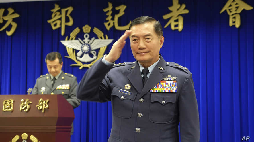 Helicopter crash kills Taiwan’s top military officer, 7 others