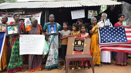 Relatives of Disappeared launch protest in Vavuniya