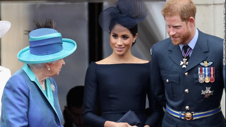 Queen agrees ’transition’ to new role for Harry and Meghan