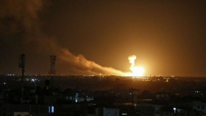 Israel says it struck Islamic Jihad sites in Gaza and Syria