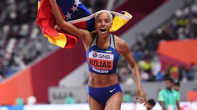 Yulimar Rojas sets new indoor triple jump world record in Madrid