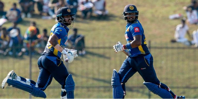 Sri Lanka posts 345/8 in Hambantota