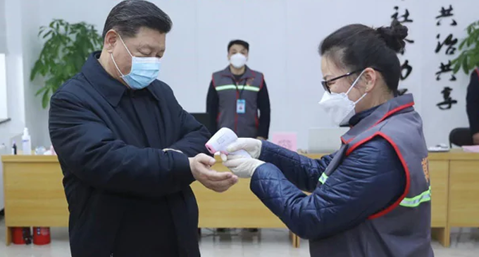 Coronavirus kills over 1,000 In China. Xi, in face mask, visits hospital