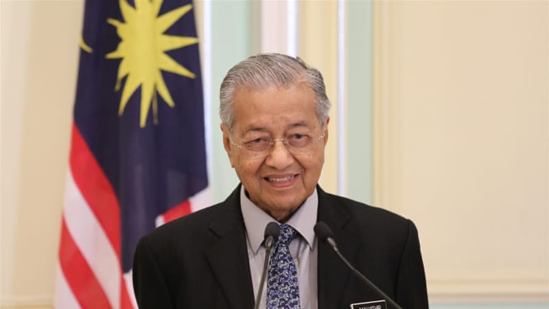 Malaysia’s Mahathir submits resignation to king, quits his party
