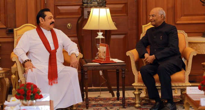 Premier meets Indian President Premier meets Indian President