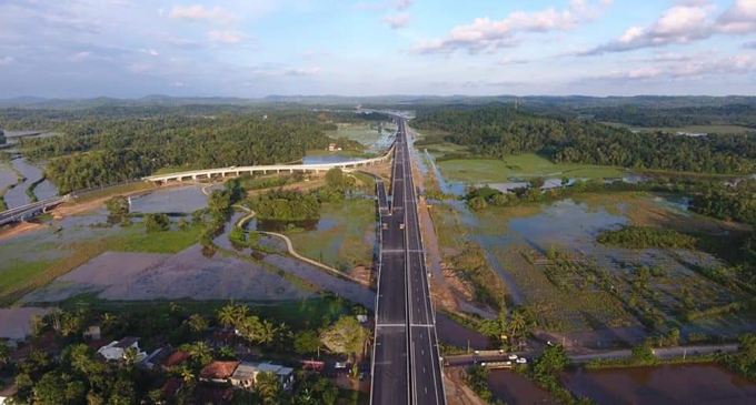 Matara to Hambantota stretch open for traffic from midnight today Matara to Hambantota stretch open for traffic from midnight today