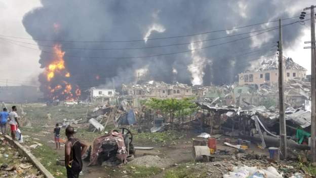 Nigeria gas explosion leaves 15 dead