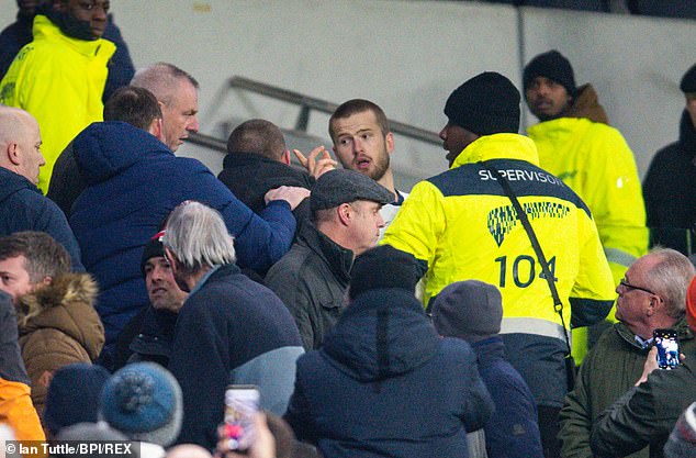 Eric Dier: Tottenham midfielder involved in altercation with fan after ‘insult’