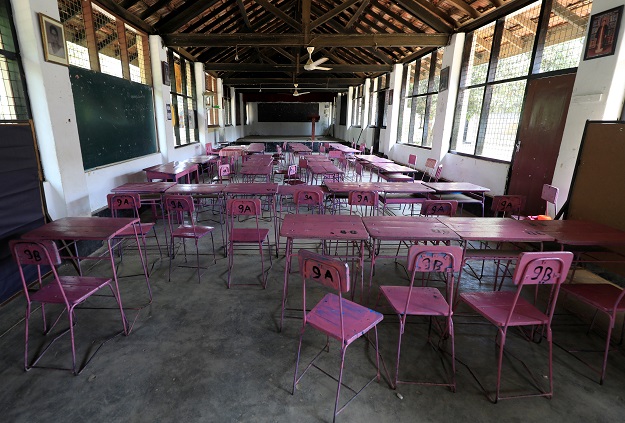 Schools used as polling centres disinfected
