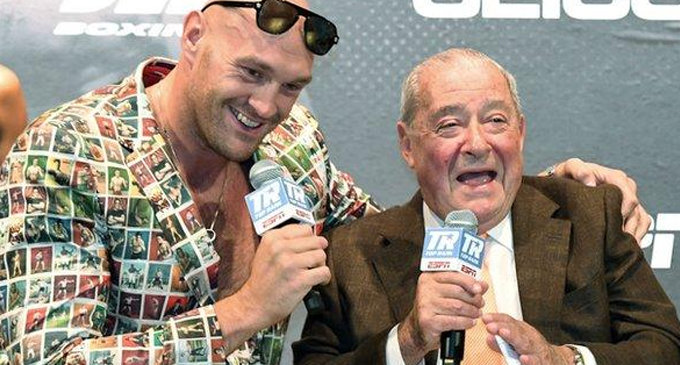Tyson Fury’s promoter Bob Arum talks of ticket impact as fighter focuses on home Tyson Fury’s promoter Bob Arum talks of ticket impact as fighter focuses on home
