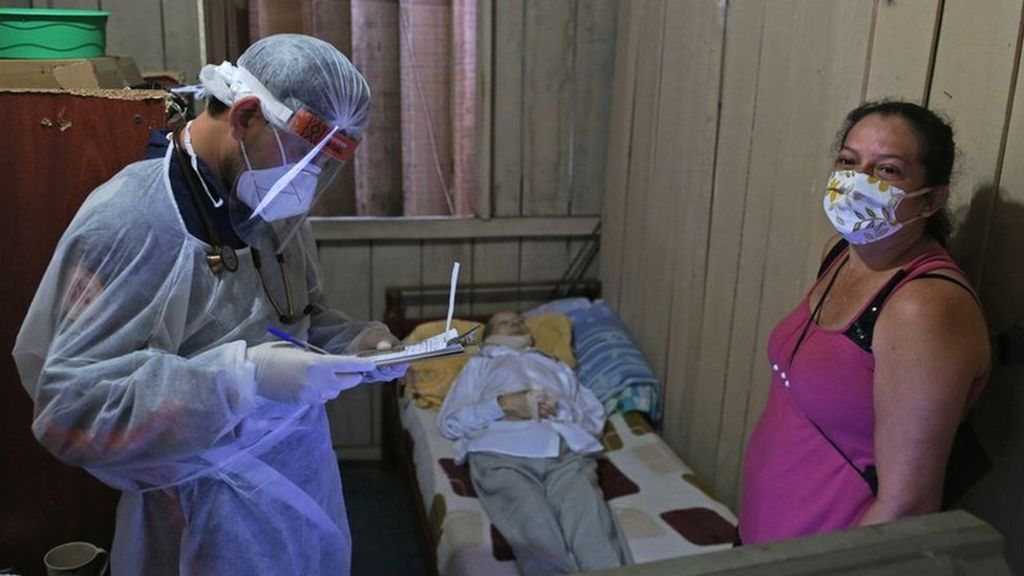 Coronavirus: Brazil records highest daily rise in deaths