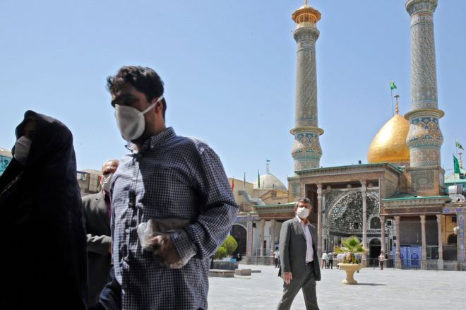 Coronavirus: Iran reopens Shia Muslim shrines after two-month closure