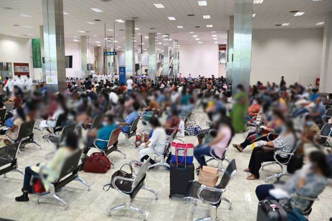 466 Sri Lankans in Kuwait repatriated 466 Sri Lankans in Kuwait repatriated