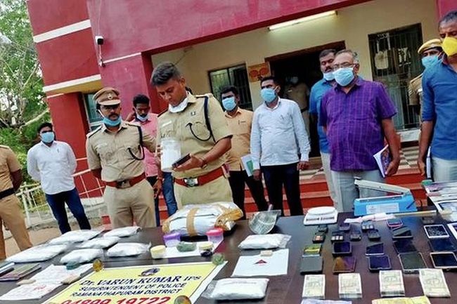 Large-scale drug racket operated through Sri Lanka busted in India