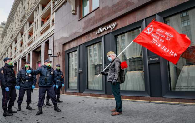 Russia’s cases pass 200,000