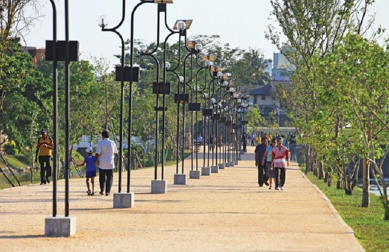 Jogging tracks reopened for exercising