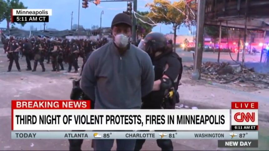 Minneapolis protests: CNN journalist arrested live on air Minneapolis protests: CNN journalist arrested live on air