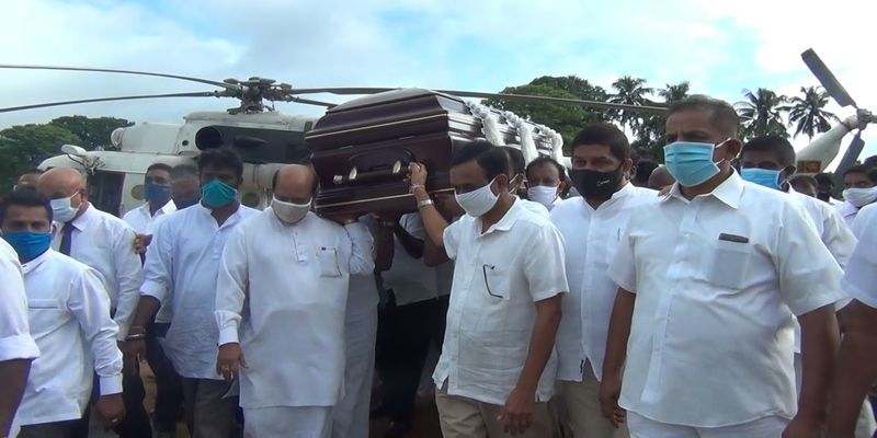 Thondaman’s remains placed at his residence
