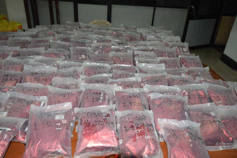 Four arrested with 226kgs of heroin in Ragama