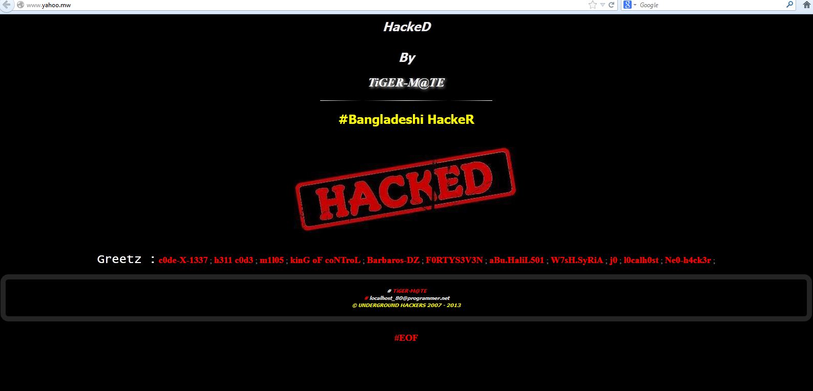 Five websites hacked targeting Victory Day: CERT
