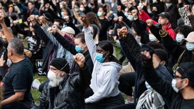 George Floyd death: Australians defy virus in mass anti-racism rallies George Floyd death: Australians defy virus in mass anti-racism rallies