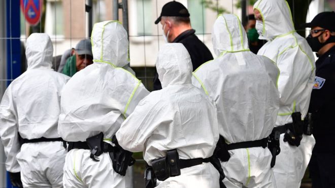 Germany coronavirus: Extra police enforce German tower block quarantine