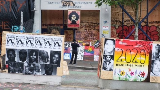 Seattle to end police-free protest zone after shootings