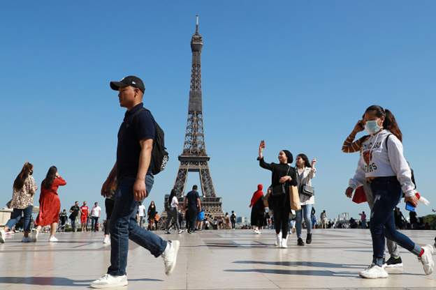 France’s Eiffel Tower reopens