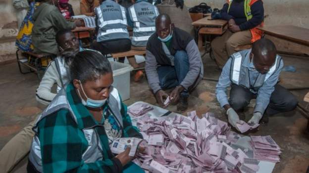 Vote counting under way in Malawi’s re-run election Vote counting under way in Malawi’s re-run election