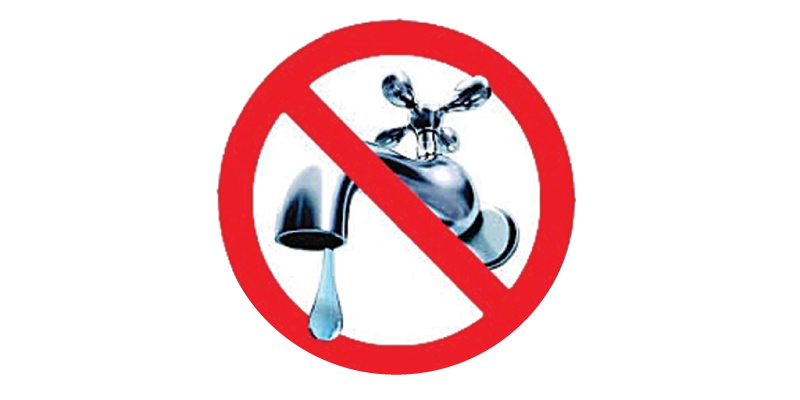 12-hour water cut in Gampaha today