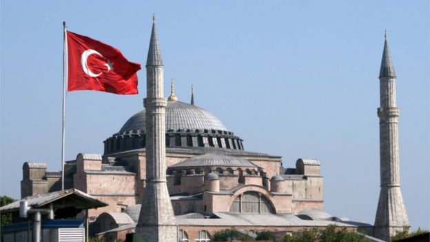 Hagia Sophia: Pope ‘pained’ as Istanbul museum reverts to mosque