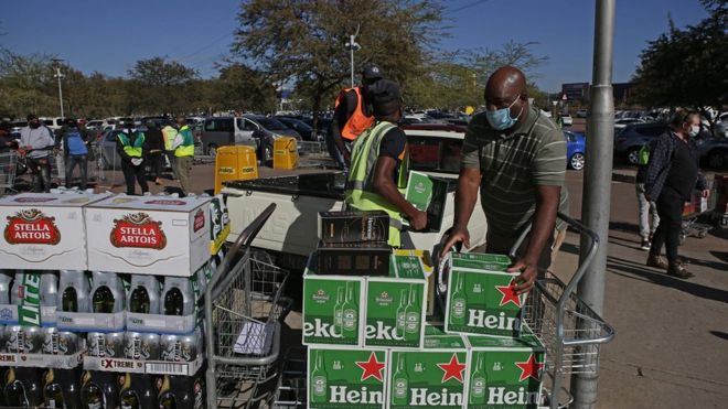 Coronavirus: South Africa bans alcohol sales again to combat Covid-19