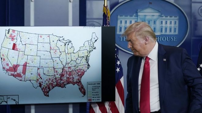 Trump scraps Republican convention in virus ‘flare-up’ Trump scraps Republican convention in virus ‘flare-up’