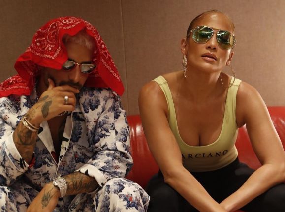 Jennifer Lopez teases new music with Maluma