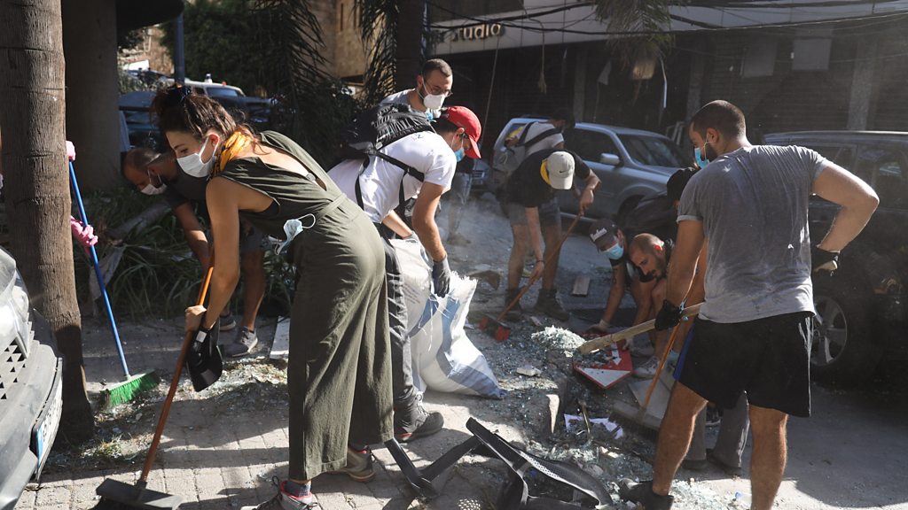 Beirut explosion: Angry residents demand answers after blast