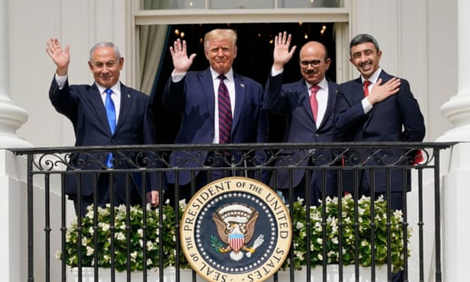 Agreements signed to normalize relations between Israel, UAE and Bahrain
